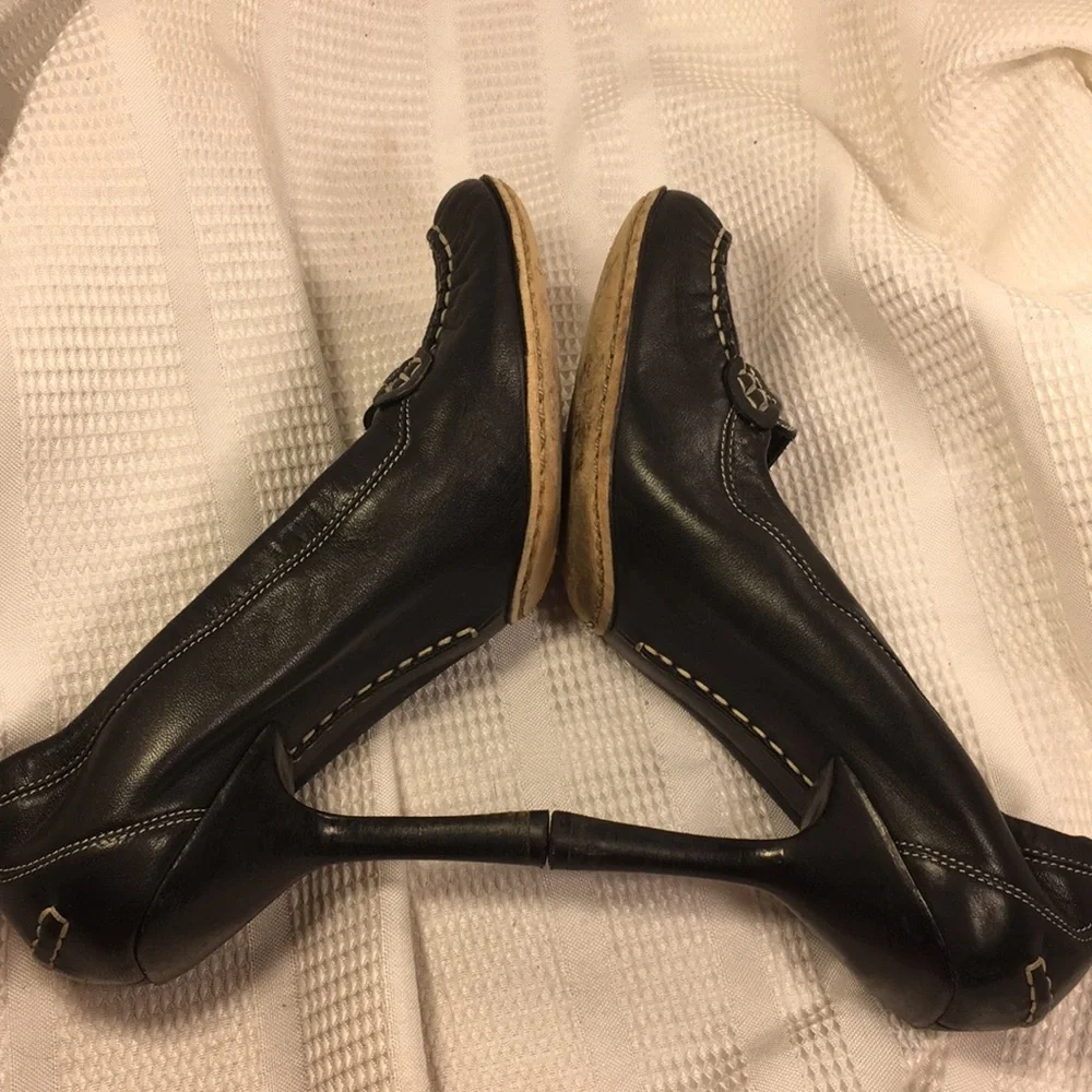 Materia Prima by Goffredo Fantini leather 3” heel